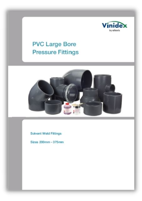 pvc large bore pressure fittings vinidex